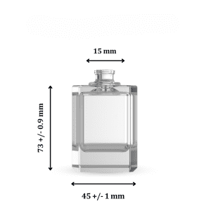 50 ML Micron Perfume Bottle (Dimension)