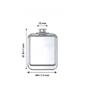 50 ML Perfume Bottle (Dimension)